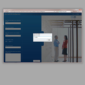 Microsoft BI Sales Configurator Tool - SharePoint Integration