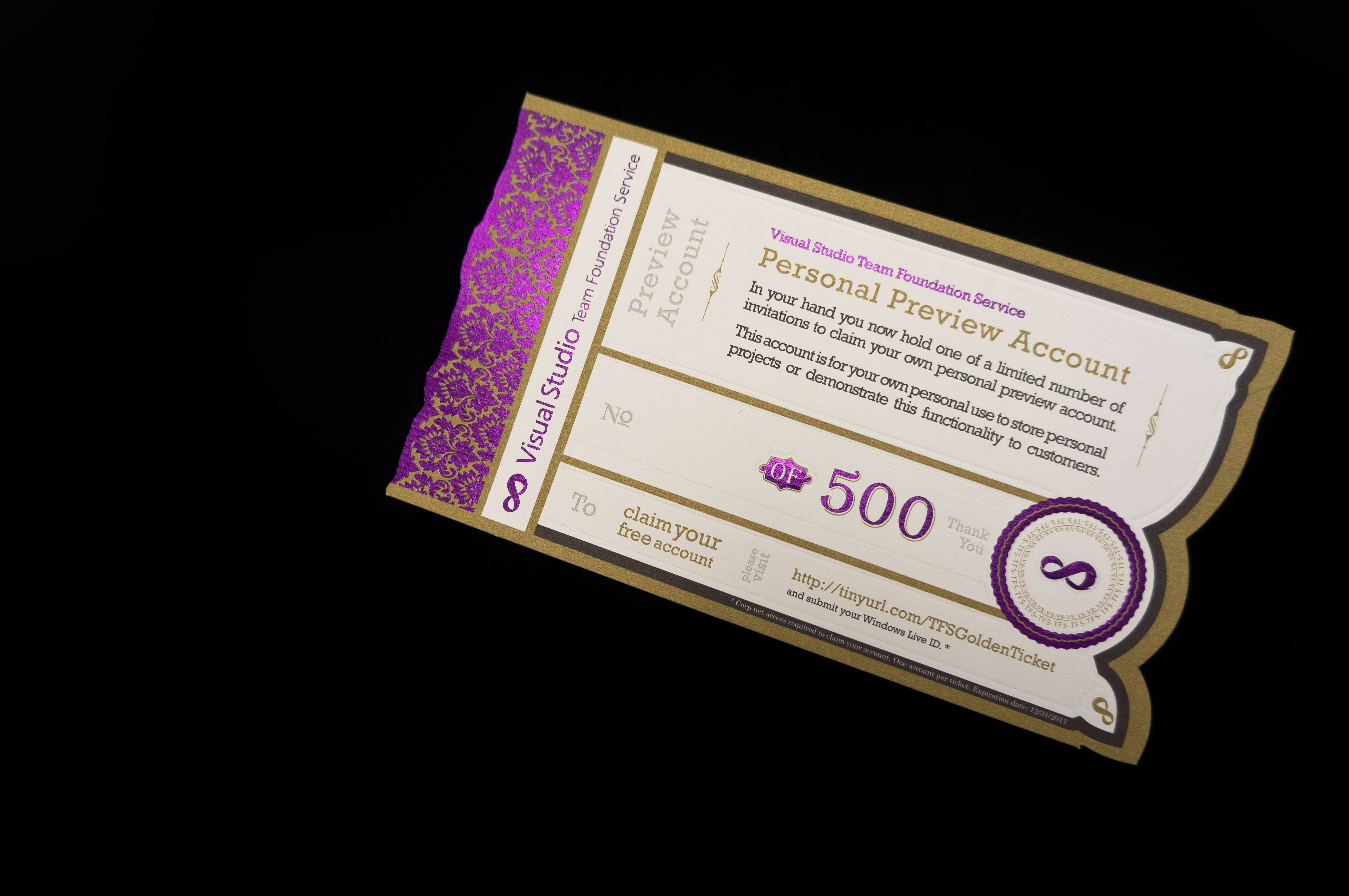 Visual Studio Team Foundation Service Limited Edition Preview - Exclusive Invitation