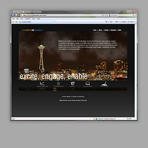 Content Master Website, Photography and Development
